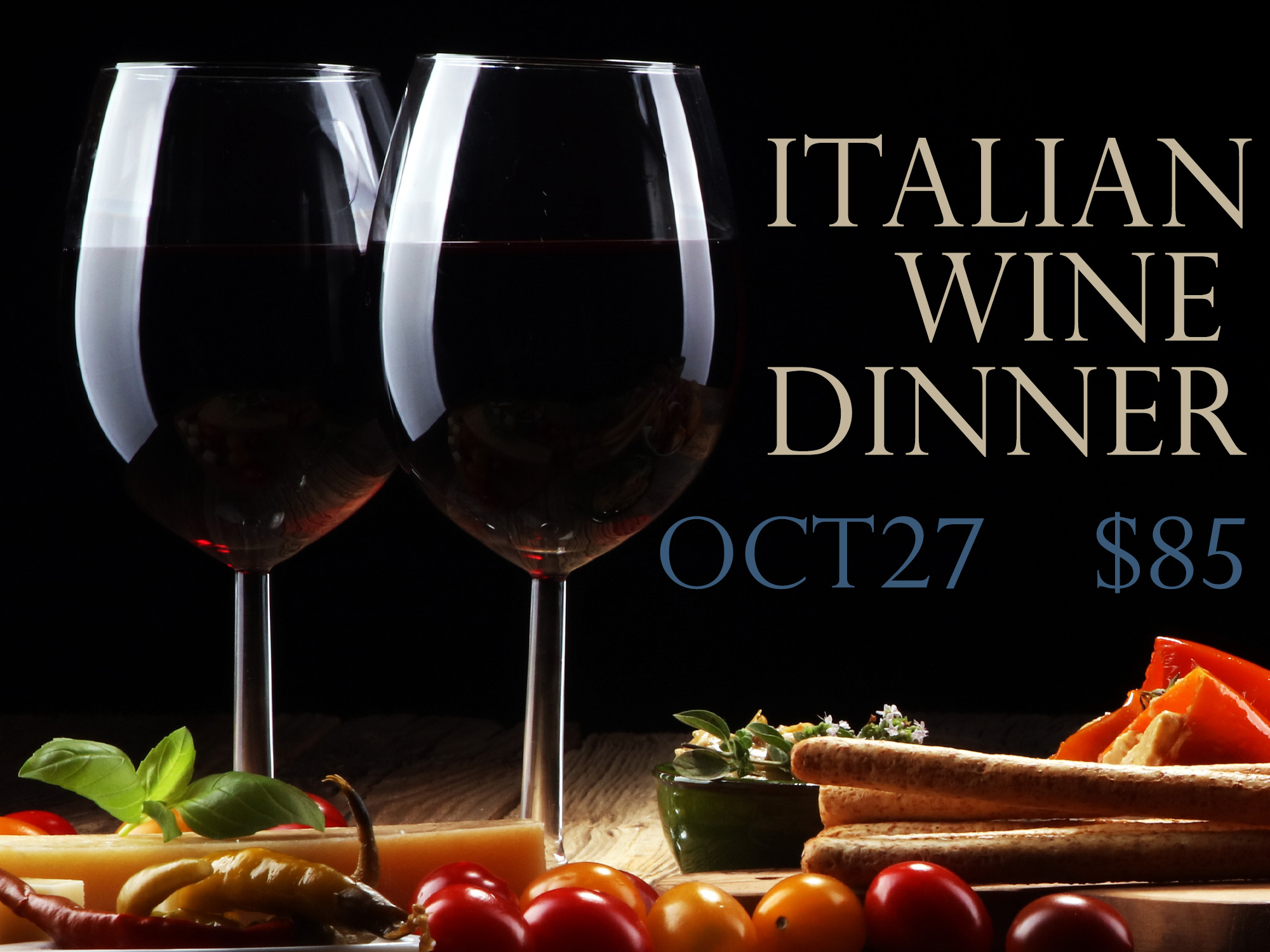 Italian Wine Dinner Italian Wine Dinner
